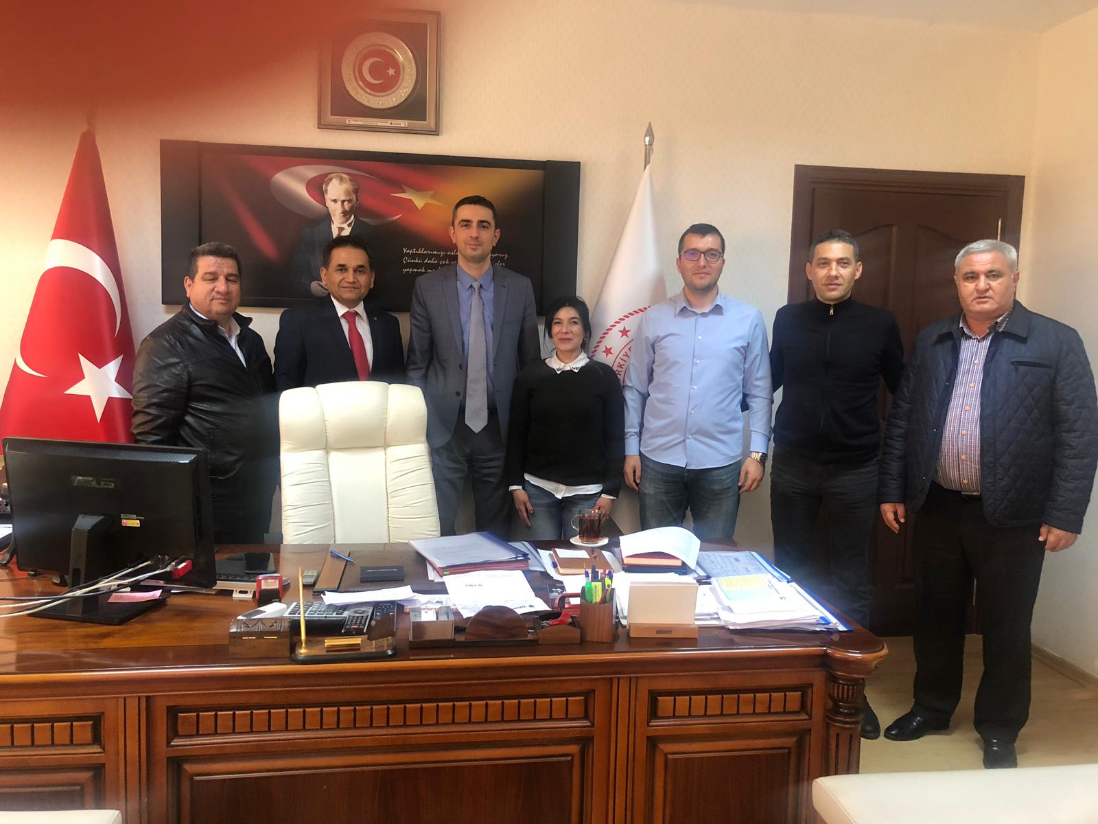 KAMU HASTANELER BİRLİĞİNİ ZİYARET